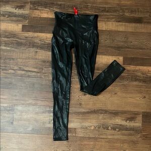 SPANX Faux Leather Leggings